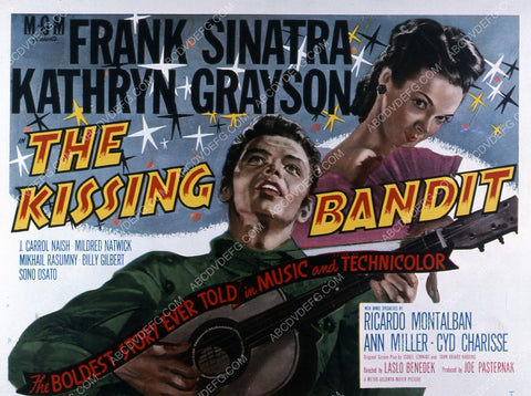 Frank Sinatra Kathryn Grayson film The Kissing Bandit 35m-4814