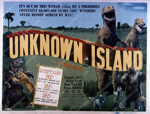 classic sci-fi film Unknown Island 35m-4820