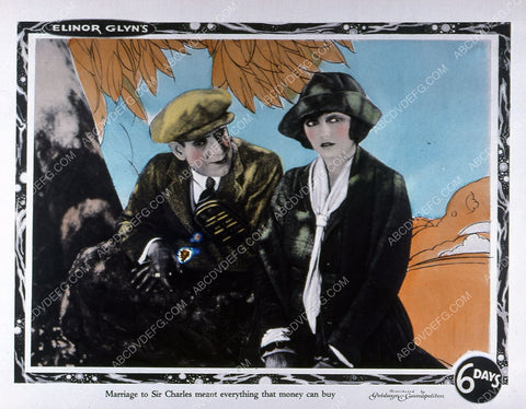 Corinne Griffith Frank Mayo silent film Six Days 35m-4821