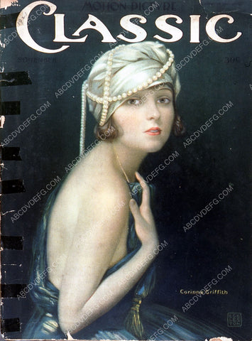 Corinne Griffith Classic magazine cover 35m-4827