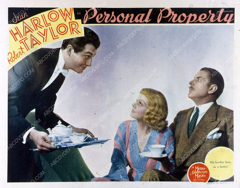 Jean Harlow Robert Taylor film Personal Property 35m-4902