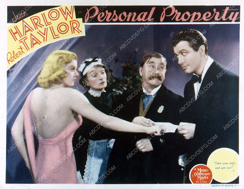 Jean Harlow Robert Taylor film Personal Property 35m-4904