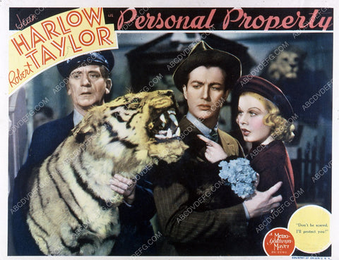 Jean Harlow Robert Taylor film Personal Property 35m-4905