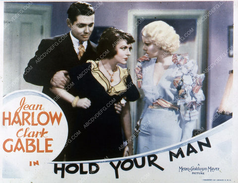 Clark Gable Jean Harlow film Hold Your Man 35m-4940