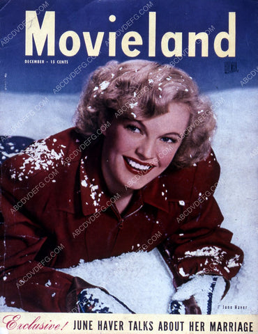 June Haver Movieland magazine cover 35m-5021