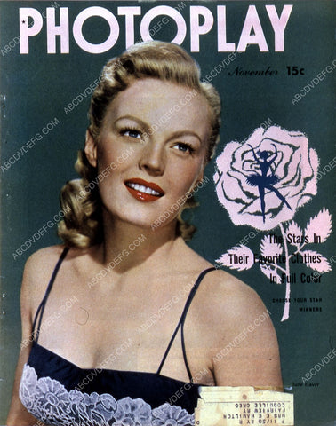 June Haver Photoplay magazine cover 35m-5024