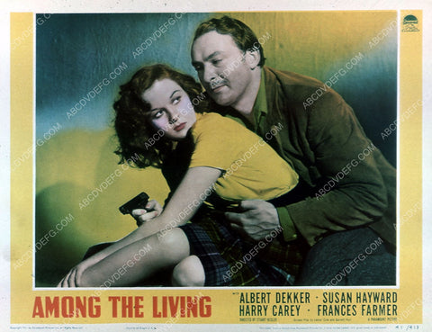 Susan Hayward Albert Dekker film Among the Living 35m-5053