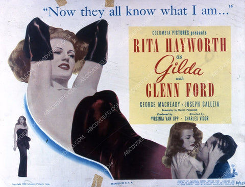 Rita Hayworth Glenn Ford film Gilda 35m-5090