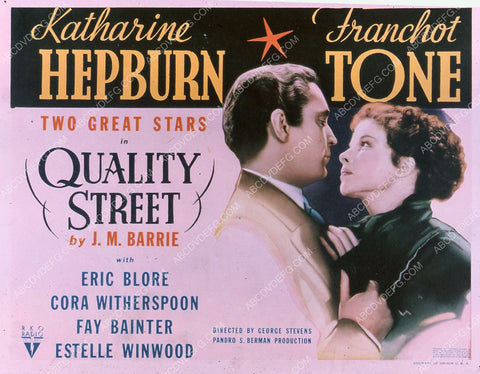 Katharine Hepburn Franchot Tone film Quality Street 35m-5179
