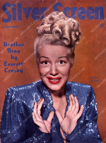 Betty Hutton Silver Screen magazine cover 35m-5243