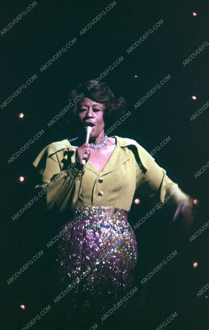 Mahalia Jackson singing away on TV The Flip Wilson Show 35m-5333