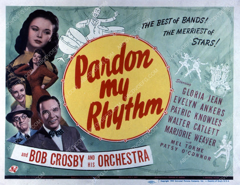 Gloria Jean Bob Crosby film Pardon My Rhythm 35m-5345
