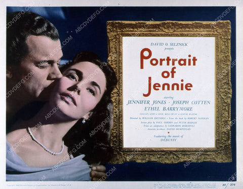 Joseph Cotton Jennifer Jones film A Portrait of Jennie 35m-5373