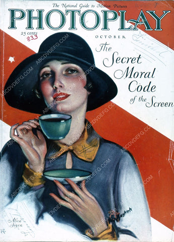 Alice joyce Photoplay magazine cover 35m-5544