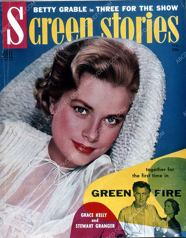 Grace Kelly Screen Stories magazine cover 35m-5583