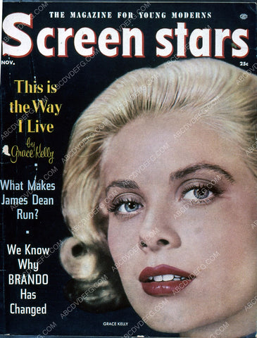 Grace Kelly Screen Stars magazine cover 35m-5584