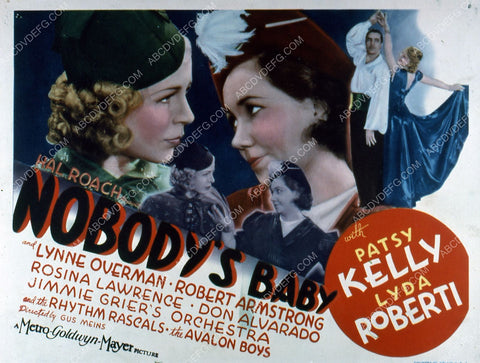 Patsy Kelly Lyda Roberti film Nobody's Baby 35m-5586