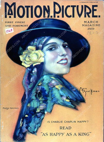 Madge Kennedy Motion Picture magazine cover 35m-5593