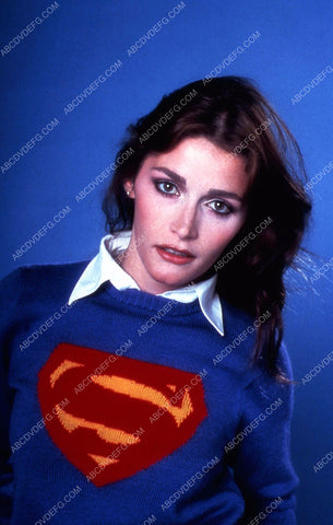 Margot Kidder in a Superman sweater 35m-5607