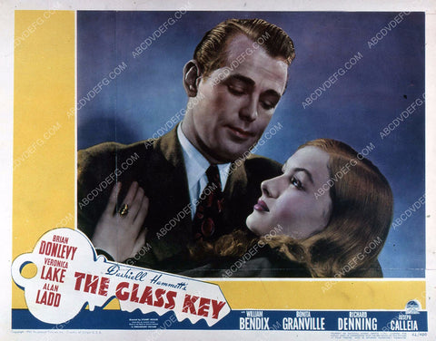 Alan Ladd Veronica Lake film The Glass Key 35m-5721