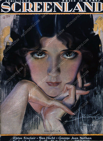 Alma Rubens Screenland magazine cover 35m-5724