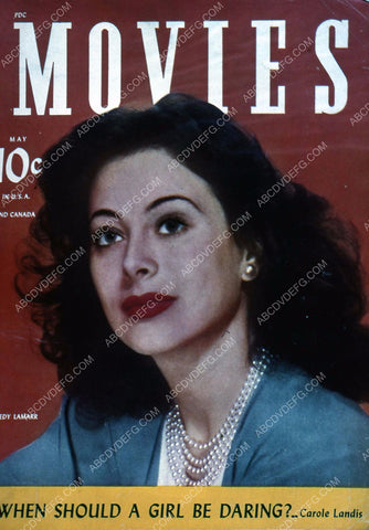 Hedy Lamarr Movies magazine cover 35m-5732