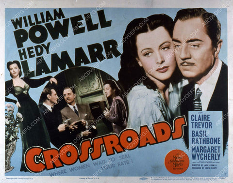 William Powell Hedy Lamarr film Crossroads 35m-5740