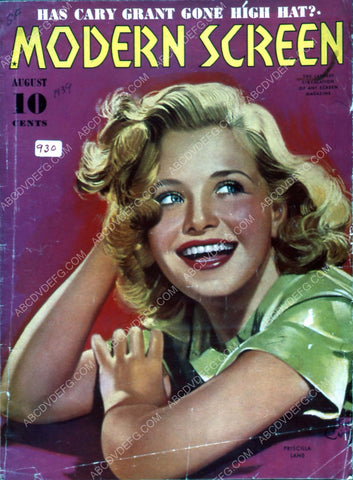 Priscilla Lane Modern Screen magazine cover 35m-5769