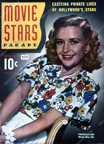 Priscilla Lane Movie Stars Parade magazine cover 35m-5771