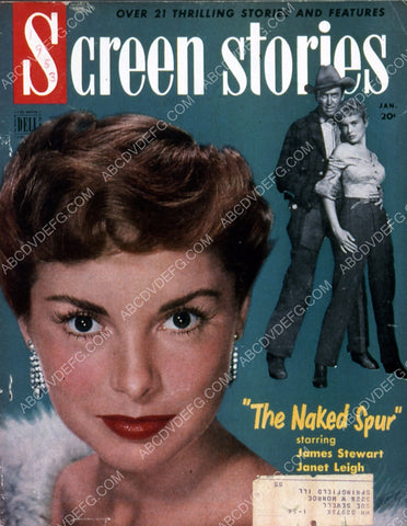 Janet Leigh Screen Stories magazine cover 35m-5888