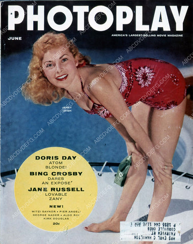 Janet Leigh Photoplay magazine cover 35m-5892