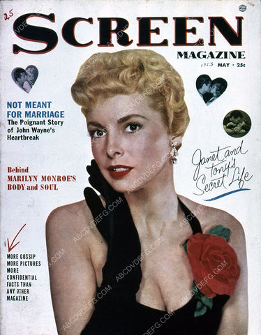 Janet Leigh Screen magazine cover 35m-5895