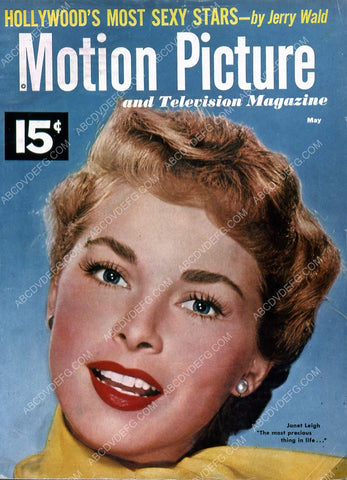 Janet Leigh Motion Picture magazine cover 35m-5903