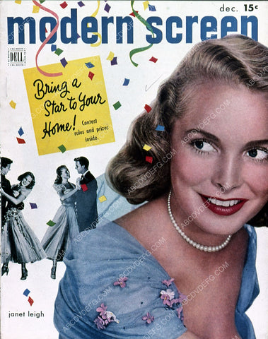 Janet Leigh Modern Screen magazine cover 35m-5904