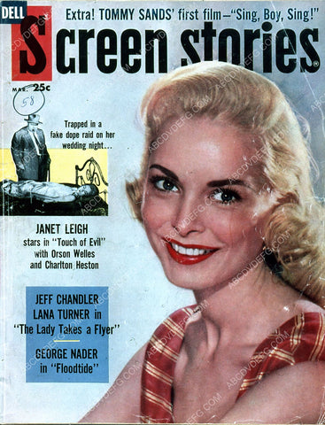 Janet Leigh Screen Stories magazine cover 35m-5906