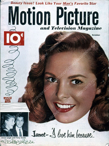 Janet Leigh Motion Picture magazine cover 35m-5907