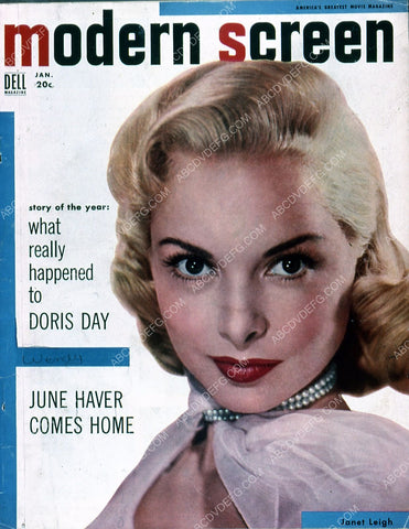 Janet Leigh Modern Screen magazine cover 35m-5913