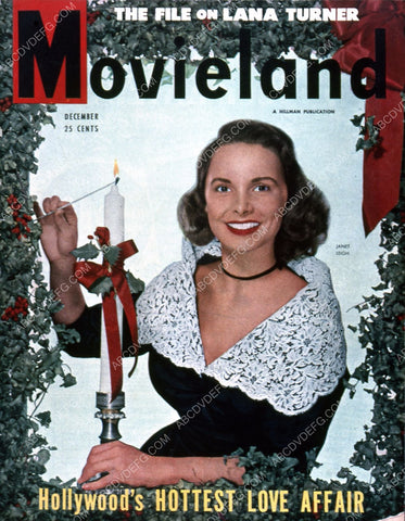 Janet Leigh Movieland magazine cover 35m-5915