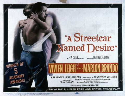 Marlon Brando Vivien Leigh film A Streetcar Named Desire 35m-5920