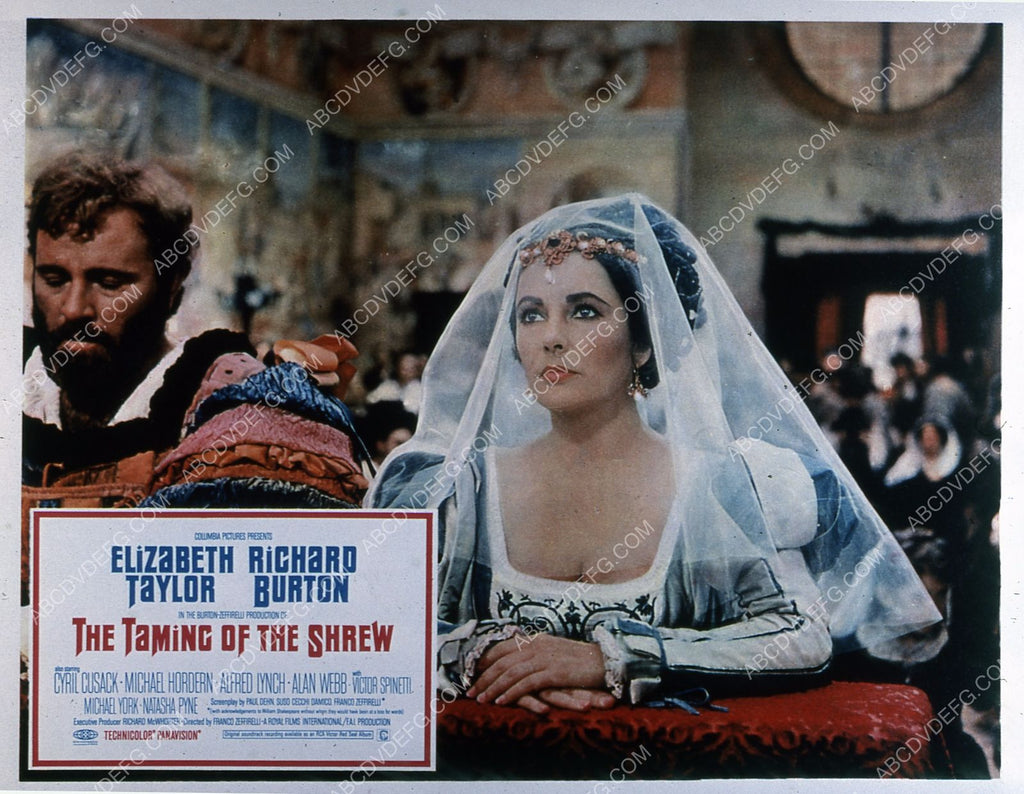 Richard Burton Elizabeth Taylor film The Taming of the Shrew 35m 5966