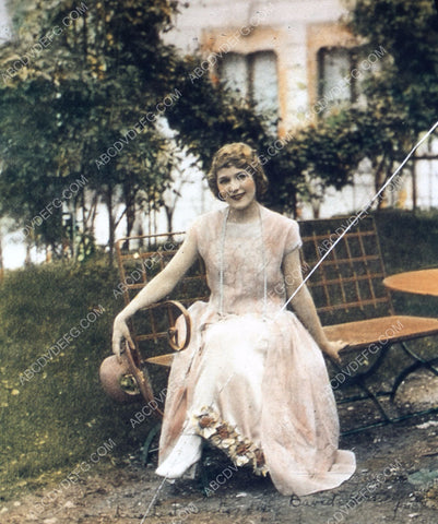 Mary Pickford sitting in the backyard 35m-5975