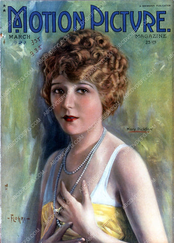 Mary Pickford Motion Picture magazine cover 35m-5980