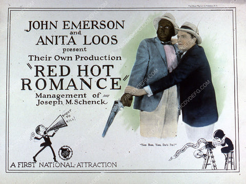 Basil Sydney Henry Warwick silent film Red Hot Romance 35m-6101