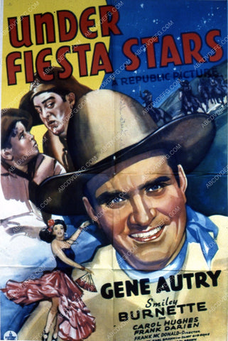 Gene Autry film Under Fiesta Stars 35m-6103