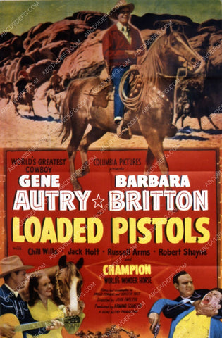 Gene Autry film Loaded Pistols 35m-6104