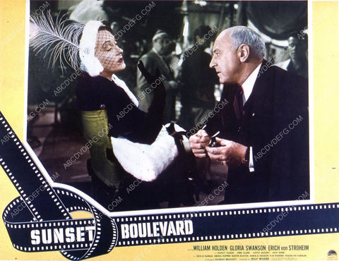 Gloria Swanson Cecil B DeMille film Sunset Boulevard 35m-6115