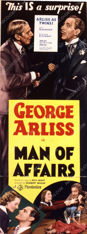 George Arliss film Man of Affairs 35m-6119