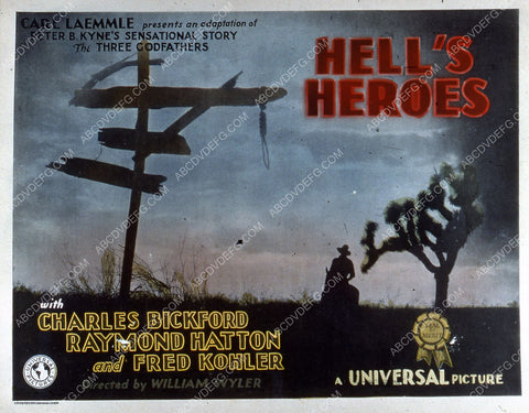 Charles Bickfors classic western film Hell's Heroes 35m-6121