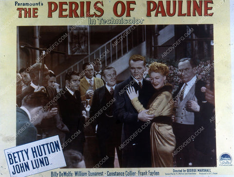 Betty Hutton John Lund film The Perils of Pauline 35m-6294