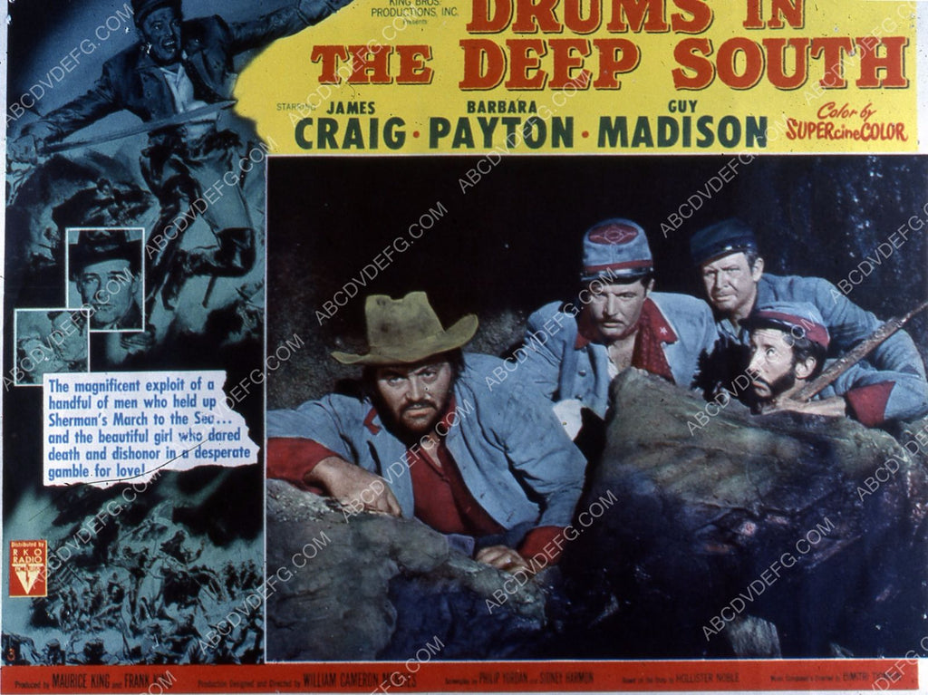James Craig film Drums in the Deep South 35m6295 ABCDVDVIDEO